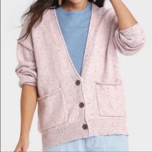 Universal Thread Lilac Granny Cardigan